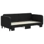 Sofá cama nido tela negro 90x200 cm de vidaXL, Camas y somieres - Ref: Foro24-3196818, Precio: 248,75 €, Descuento: %