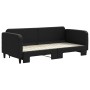 Sofá cama nido tela negro 90x200 cm de vidaXL, Camas y somieres - Ref: Foro24-3196818, Precio: 252,81 €, Descuento: %