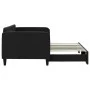Sofá cama nido tela negro 90x200 cm de vidaXL, Camas y somieres - Ref: Foro24-3196818, Precio: 248,75 €, Descuento: %