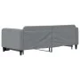 Ausziehbares Schlafsofa aus hellgrauem Stoff, 90 x 190 cm von vidaXL, Betten und Lattenroste - Ref: Foro24-3196826, Preis: 24...