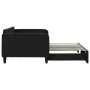 Sofá cama nido tela negro 90x190 cm de vidaXL, Camas y somieres - Ref: Foro24-3196828, Precio: 242,46 €