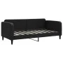Sofá cama nido tela negro 90x190 cm de vidaXL, Camas y somieres - Ref: Foro24-3196828, Precio: 238,95 €, Descuento: %