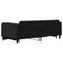 Trundle sofa bed black fabric 100x200 cm by vidaXL, Beds and slatted bases - Ref: Foro24-3196823, Price: 259,23 €, Discount: %
