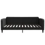 Trundle sofa bed black fabric 100x200 cm by vidaXL, Beds and slatted bases - Ref: Foro24-3196823, Price: 259,23 €, Discount: %