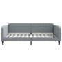 Trundle sofa bed light gray fabric 100x200 cm by vidaXL, Beds and slatted bases - Ref: Foro24-3196821, Price: 260,82 €, Disco...