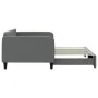 Trundle sofa bed dark gray fabric 100x200 cm by vidaXL, Beds and slatted bases - Ref: Foro24-3196822, Price: 260,02 €, Discou...