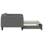 Sofá cama nido tela gris oscuro 90x190 cm de vidaXL, Camas y somieres - Ref: Foro24-3196827, Precio: 248,63 €, Descuento: %