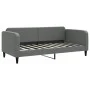 Trundle sofa bed dark gray fabric 90x190 cm by vidaXL, Beds and slatted bases - Ref: Foro24-3196827, Price: 245,05 €, Discoun...
