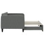 Sofá cama nido tela gris oscuro 90x200 cm de vidaXL, Camas y somieres - Ref: Foro24-3196817, Precio: 251,60 €