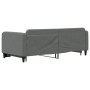 Sofá cama nido tela gris oscuro 90x200 cm de vidaXL, Camas y somieres - Ref: Foro24-3196817, Precio: 249,54 €, Descuento: %