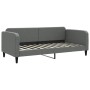 Sofá cama nido tela gris oscuro 90x200 cm de vidaXL, Camas y somieres - Ref: Foro24-3196817, Precio: 249,54 €, Descuento: %