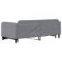 Ausziehbares Schlafsofa aus hellgrauem Stoff, 90 x 200 cm von vidaXL, Betten und Lattenroste - Ref: Foro24-3196816, Preis: 25...