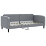 Ausziehbares Schlafsofa aus hellgrauem Stoff, 90 x 200 cm von vidaXL, Betten und Lattenroste - Ref: Foro24-3196816, Preis: 25...