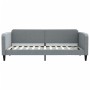 Ausziehbares Schlafsofa aus hellgrauem Stoff, 90 x 200 cm von vidaXL, Betten und Lattenroste - Ref: Foro24-3196816, Preis: 25...