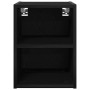 Mueble colgante con estante Riga Roble Negro 30 x 29,5 x 40 cm