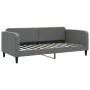 Trundle sofa bed with dark gray fabric mattress 90x200 cm by vidaXL, Beds and slatted bases - Ref: Foro24-3196835, Price: 444...