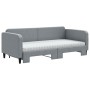 Sofá cama nido con colchón tela gris claro 90x190 cm de vidaXL, Camas y somieres - Ref: Foro24-3196844, Precio: 419,14 €, Des...