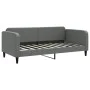 Trundle sofa bed with dark gray fabric mattress 90x190 cm by vidaXL, Beds and slatted bases - Ref: Foro24-3196845, Price: 407...