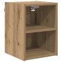 Mueble colgante Riga Roble artesanal 30 x 29,5 x 40 cm