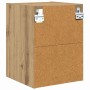 Mueble colgante Riga Roble artesanal 30 x 29,5 x 40 cm