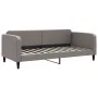 Trundle sofa bed with taupe gray fabric mattress 90x200 cm by vidaXL, Beds and slatted bases - Ref: Foro24-3196837, Price: 44...