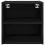 Mueble colgante con estante Riga Roble Negro 40 x 29,5 x 40 cm