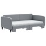 Ausziehbares Schlafsofa mit hellgrauer Stoffmatratze 100x200 cm von vidaXL, Betten und Lattenroste - Ref: Foro24-3196839, Pre...