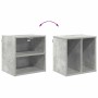 Mueble colgante Riga Gris Concreto 40 x 29,5 x 40 cm