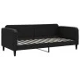 Trundle sofa bed with black fabric mattress 90x200 cm by vidaXL, Beds and slatted bases - Ref: Foro24-3196836, Price: 442,10 ...