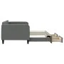 Trundle sofa bed with drawers dark gray fabric 90x200 cm by vidaXL, Beds and slatted bases - Ref: Foro24-3196853, Price: 290,...