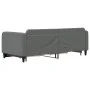 Trundle sofa bed with drawers dark gray fabric 90x200 cm by vidaXL, Beds and slatted bases - Ref: Foro24-3196853, Price: 290,...