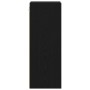 Mueble colgante con estante Riga Roble Negro 20 x 29,5 x 80 cm