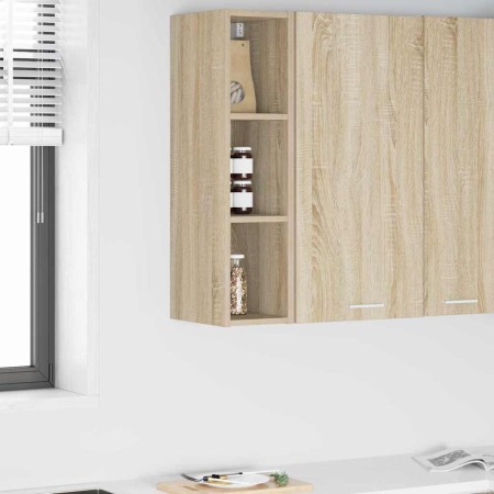 Mueble colgante con estante Riga Roble Sonoma 20 x 29,5 x 80 cm