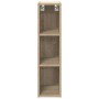 Mueble colgante con estante Riga Roble Sonoma 20 x 29,5 x 80 cm