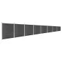 Schwarzes WPC-Zaunplatten-Set 1391 x 186 cm von vidaXL, Zaunpaneele - Ref: Foro24-3070435, Preis: 1,00 €, Rabatt: %