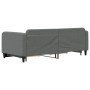 Sofá cama nido con cajones tela gris oscuro 90x190 cm de vidaXL, Camas y somieres - Ref: Foro24-3196863, Precio: 288,95 €, De...