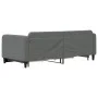 Trundle sofa bed with drawers dark gray fabric 90x190 cm by vidaXL, Beds and slatted bases - Ref: Foro24-3196863, Price: 284,...