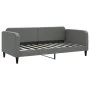 Trundle sofa bed with drawers dark gray fabric 90x190 cm by vidaXL, Beds and slatted bases - Ref: Foro24-3196863, Price: 284,...