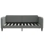 Trundle sofa bed with drawers dark gray fabric 90x190 cm by vidaXL, Beds and slatted bases - Ref: Foro24-3196863, Price: 284,...
