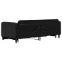 Trundle sofa bed with drawers black fabric 90x190 cm by vidaXL, Beds and slatted bases - Ref: Foro24-3196864, Price: 279,00 €...