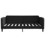 Trundle sofa bed with drawers black fabric 90x190 cm by vidaXL, Beds and slatted bases - Ref: Foro24-3196864, Price: 279,00 €...