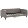 Trundle sofa bed with drawers taupe gray fabric 90x200 cm by vidaXL, Beds and slatted bases - Ref: Foro24-3196855, Price: 288...