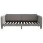 Trundle sofa bed with drawers taupe gray fabric 90x200 cm by vidaXL, Beds and slatted bases - Ref: Foro24-3196855, Price: 288...