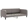 Trundle sofa bed with drawers taupe gray fabric 100x200 cm by vidaXL, Beds and slatted bases - Ref: Foro24-3196860, Price: 30...