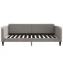 Trundle sofa bed with drawers taupe gray fabric 100x200 cm by vidaXL, Beds and slatted bases - Ref: Foro24-3196860, Price: 30...