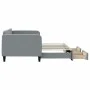 Sofá cama nido con cajones tela gris claro 90x200 cm de vidaXL, Camas y somieres - Ref: Foro24-3196852, Precio: 291,15 €, Des...