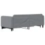 Sofá cama nido con cajones tela gris claro 90x200 cm de vidaXL, Camas y somieres - Ref: Foro24-3196852, Precio: 291,15 €, Des...