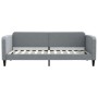 Ausziehbares Schlafsofa mit Schubladen aus hellgrauem Stoff, 90 x 200 cm von vidaXL, Betten und Lattenroste - Ref: Foro24-319...