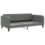 Trundle sofa bed with drawers dark gray fabric 100x200 cm by vidaXL, Beds and slatted bases - Ref: Foro24-3196876, Price: 470...