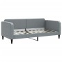 Trundle sofa bed with drawers light gray fabric 90x190 cm by vidaXL, Beds and slatted bases - Ref: Foro24-3196880, Price: 455...